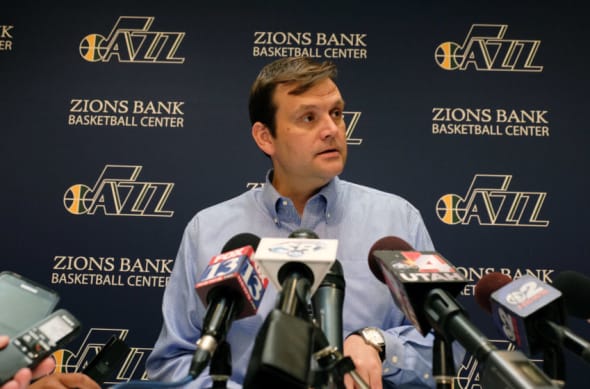 Utah Jazz GM Dennis Lindsey