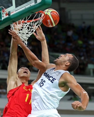 Utah Jazz Rudy Gobert France Rio Olympics